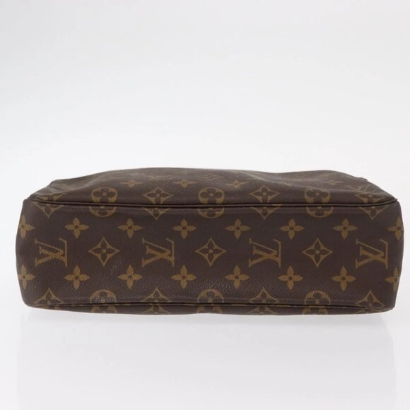 Authentic LOUIS VUITTON Monogram Trousse Toilette 28 Clutch Bag bst288-120225 - Picture 9 of 16